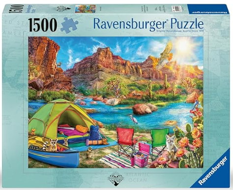 Canyon Camping 1500pc puzzle